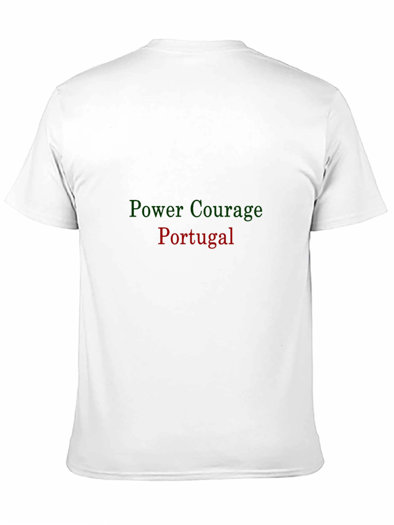 Portugal Power Courage Graphic T-Shirt