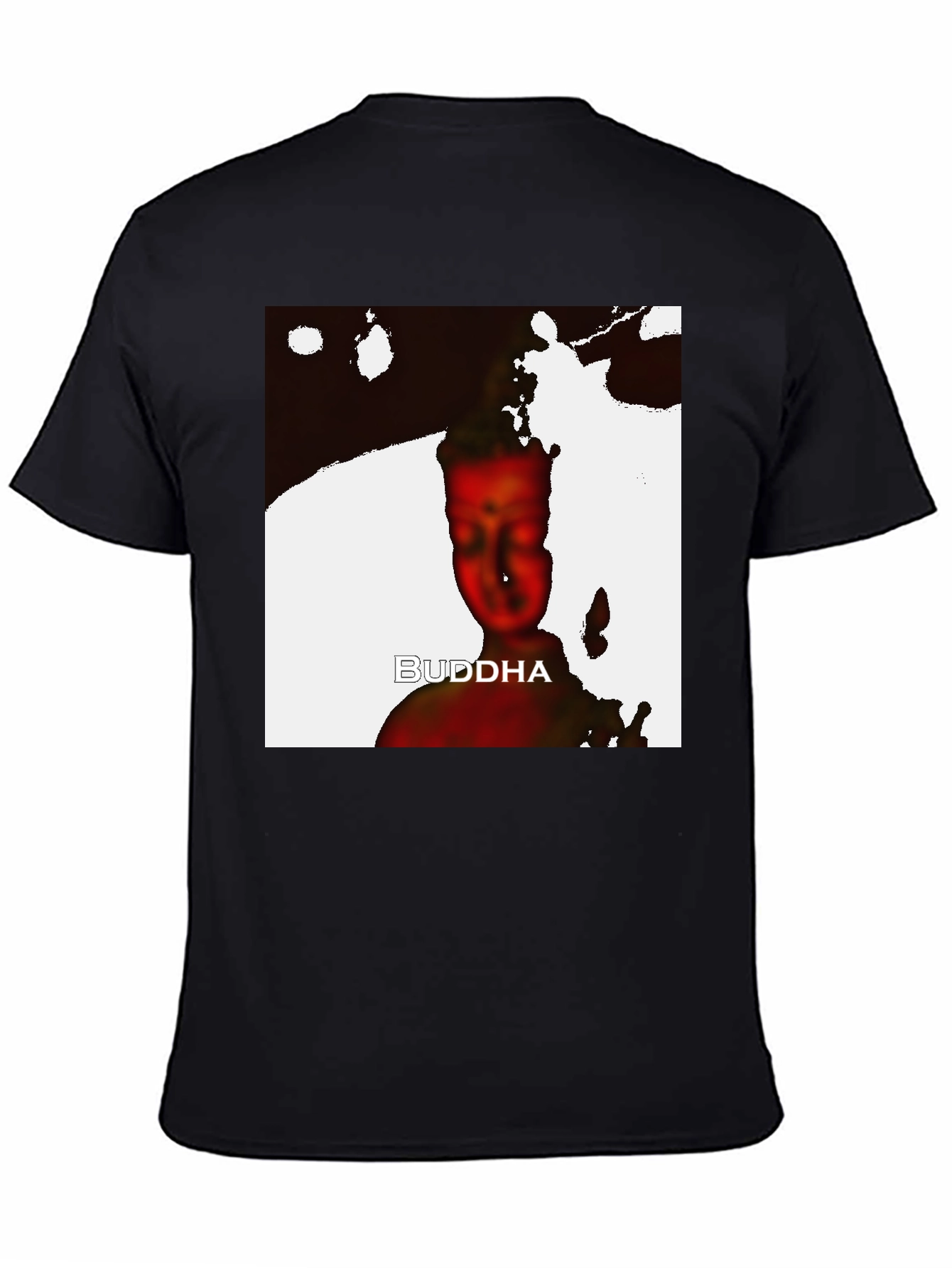 Buddha Graphic Black T-Shirt