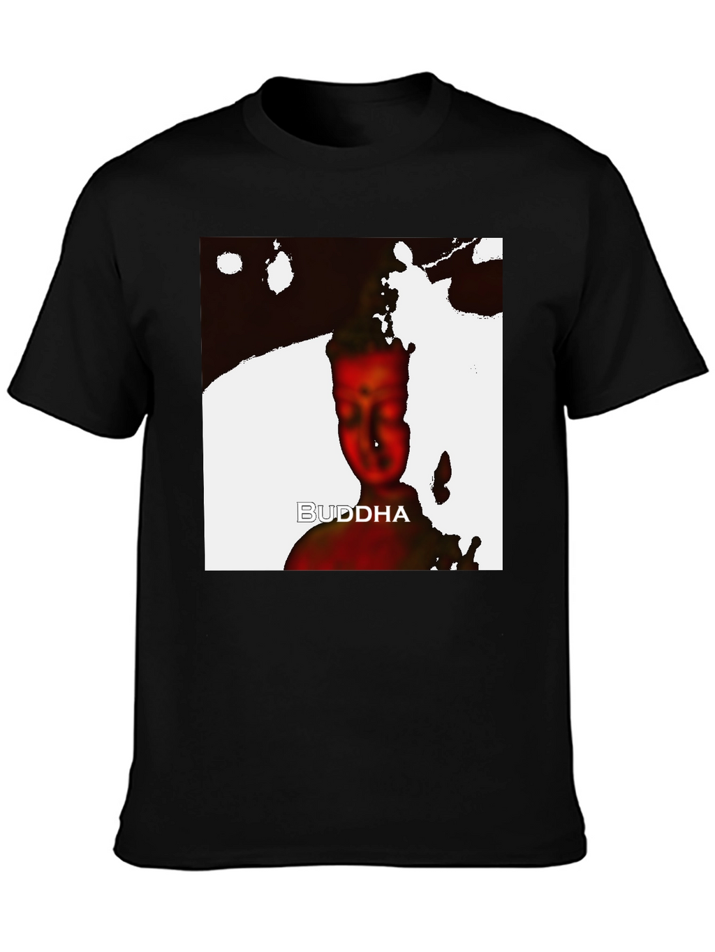 Buddha Graphic Black T-Shirt
