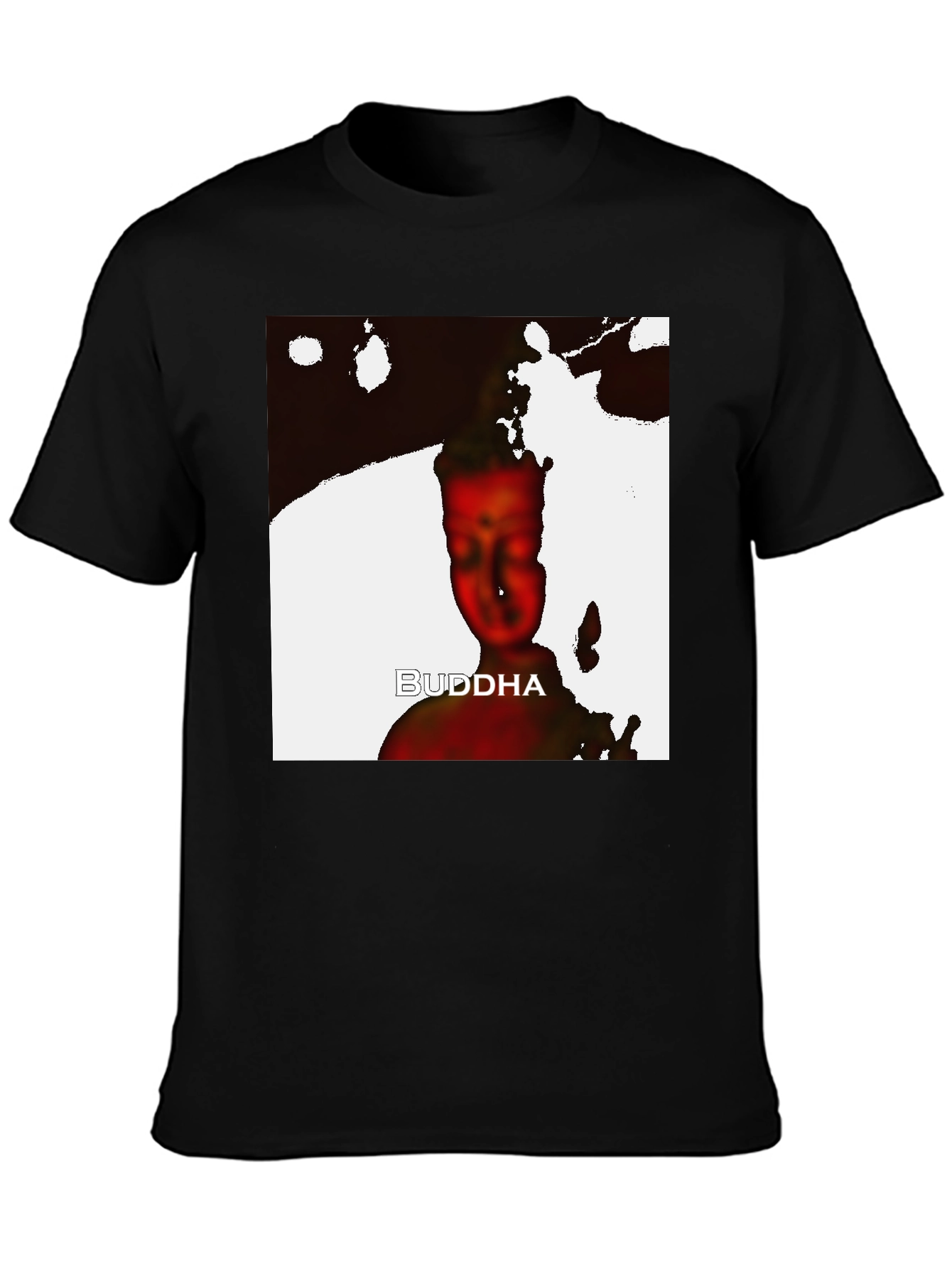 Buddha Graphic Black T-Shirt