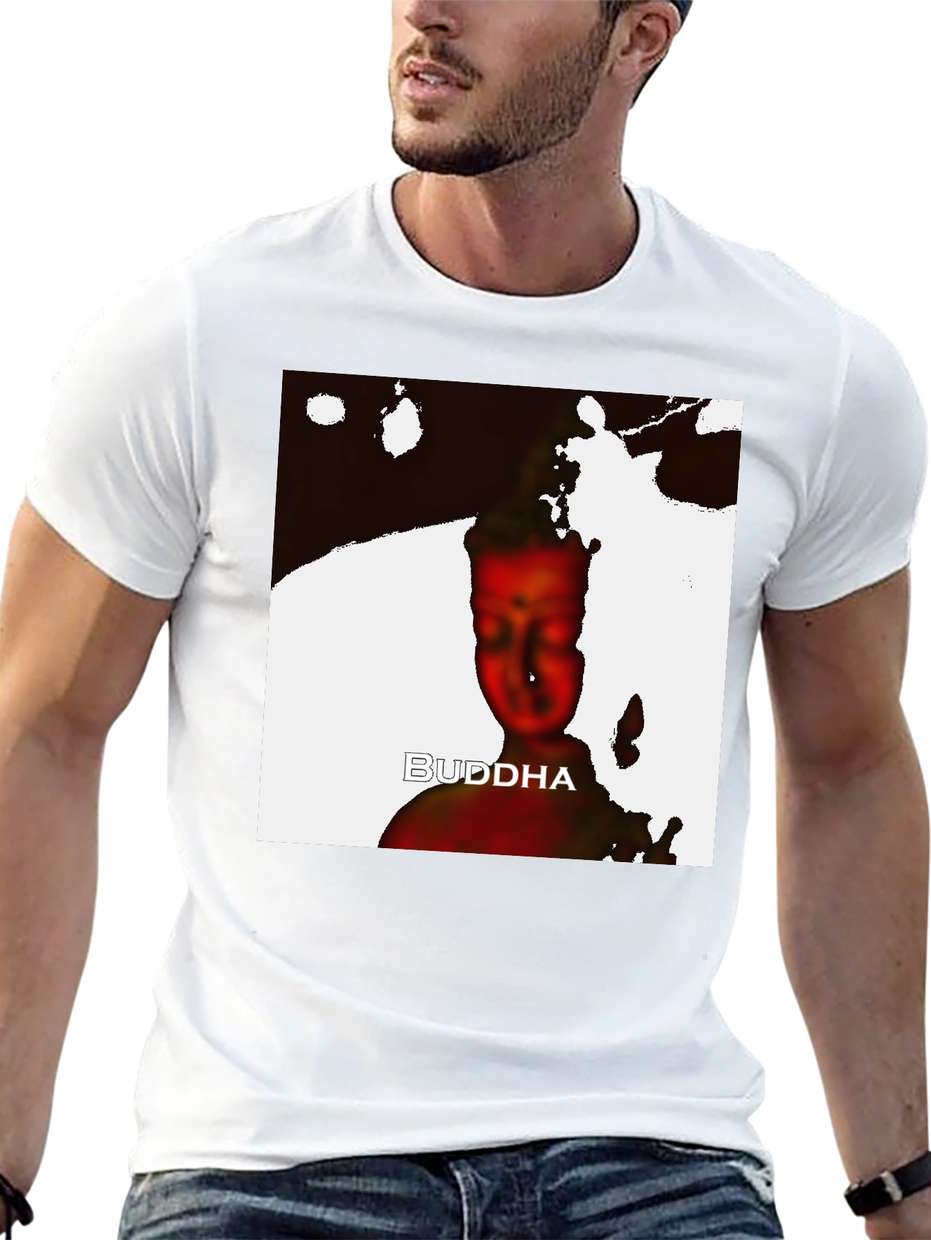 Buddha Graphic Black T-Shirt