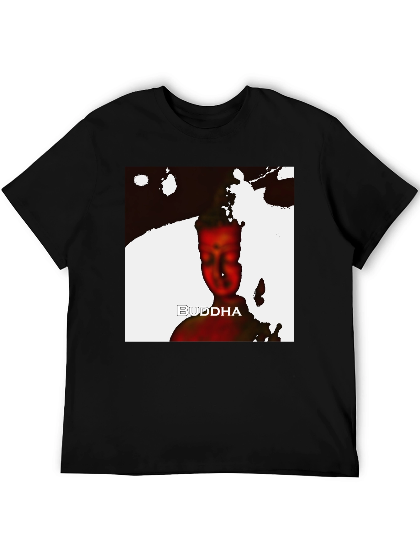 Buddha Graphic Black T-Shirt