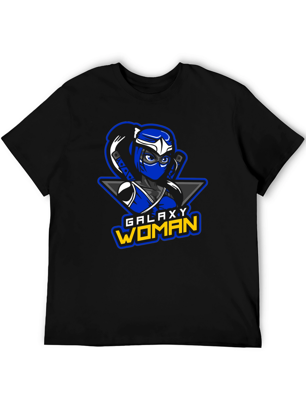 Galaxy Woman Ninja Graphic T-Shirt