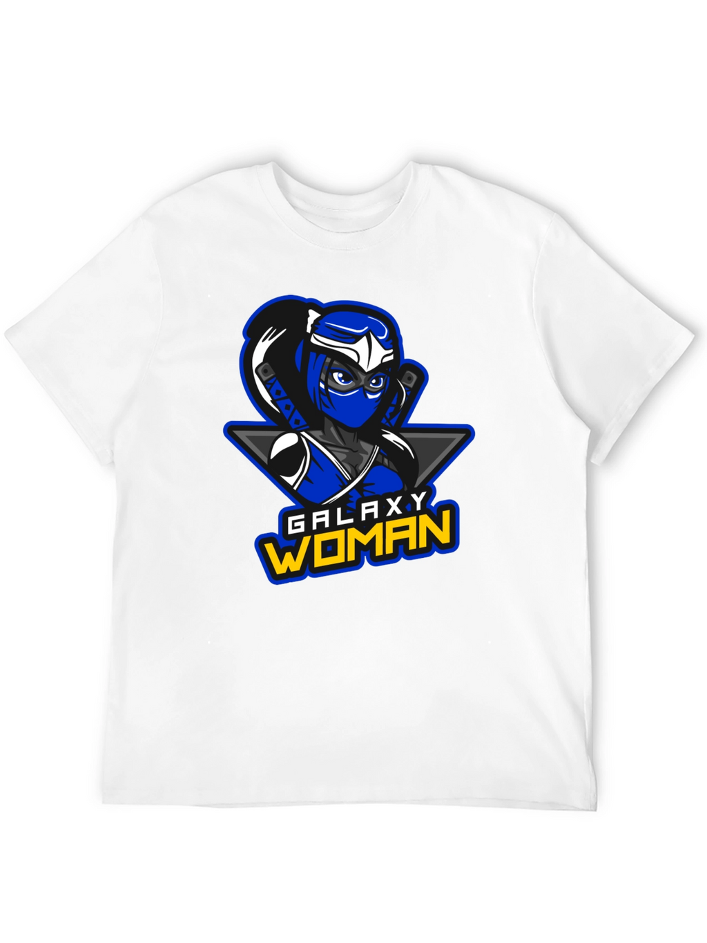 Galaxy Woman Ninja Graphic T-Shirt