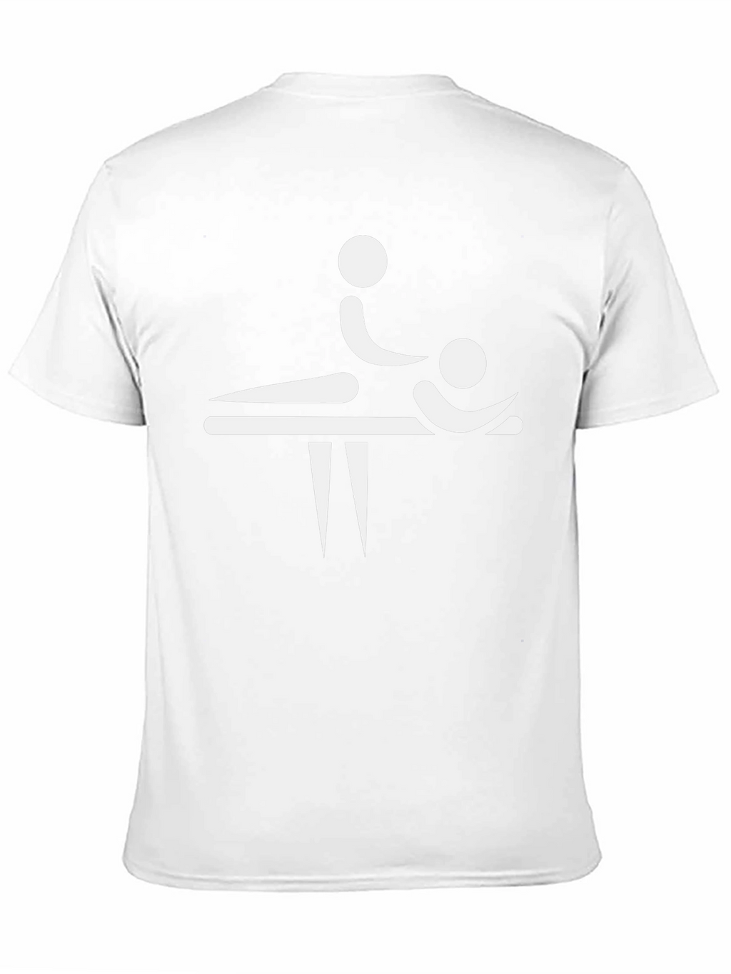Massage Therapy T-Shirt - Funny Stick Figure Design