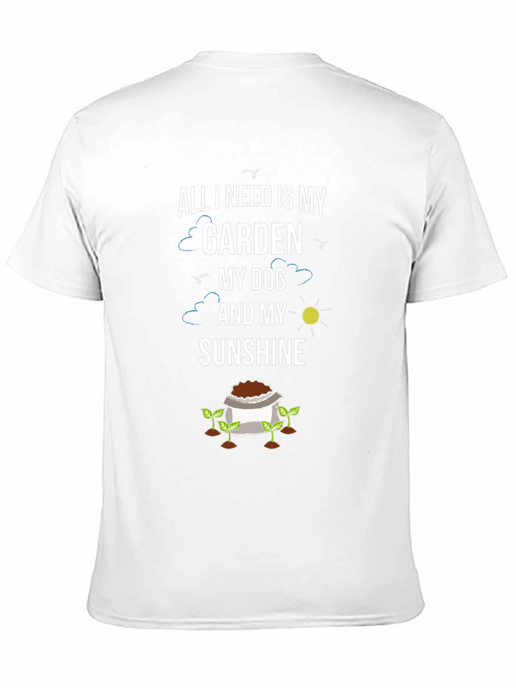 Garden Dog Sunshine T-Shirt - Gardener Gift