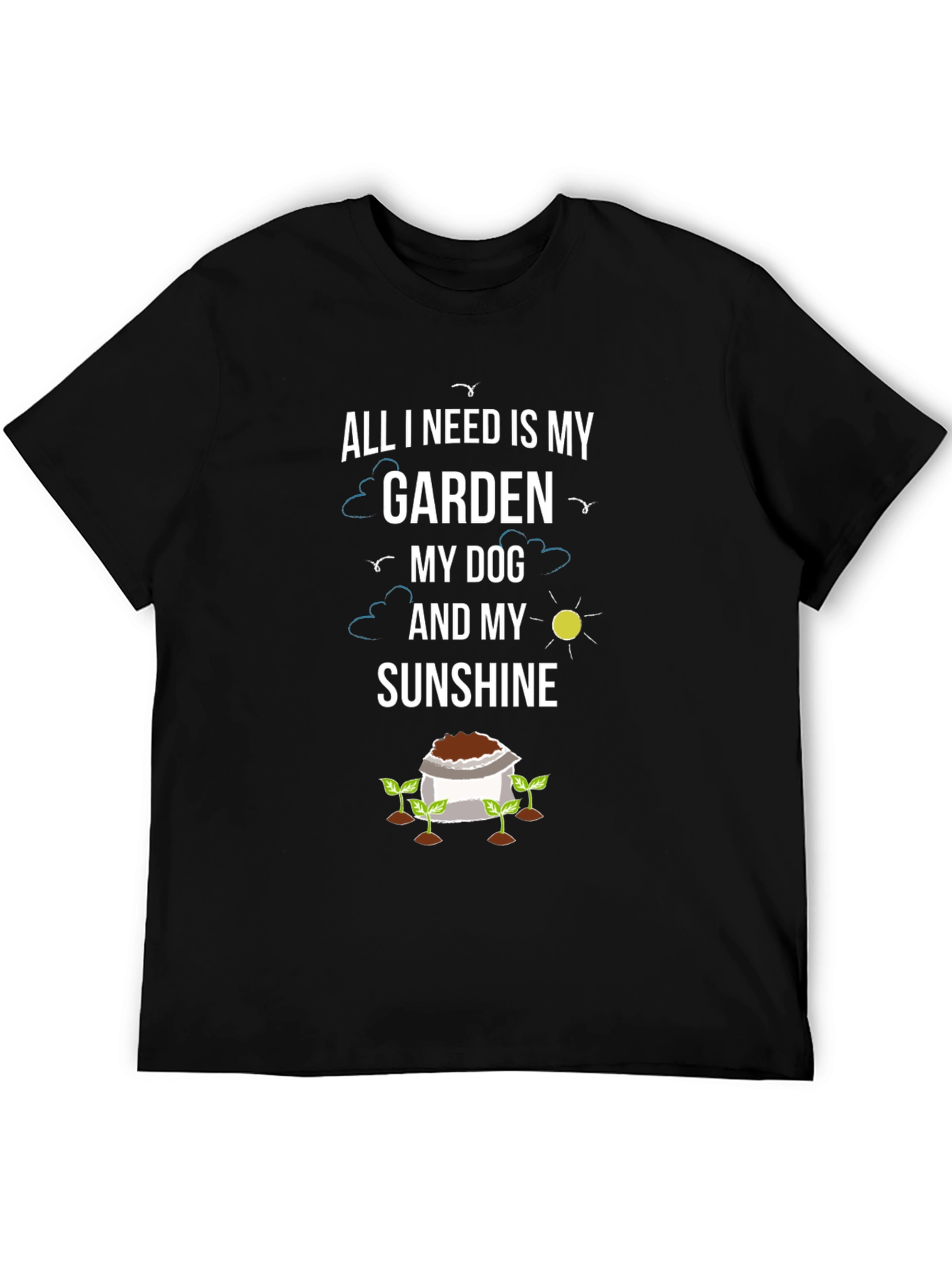 Garden Dog Sunshine T-Shirt - Gardener Gift