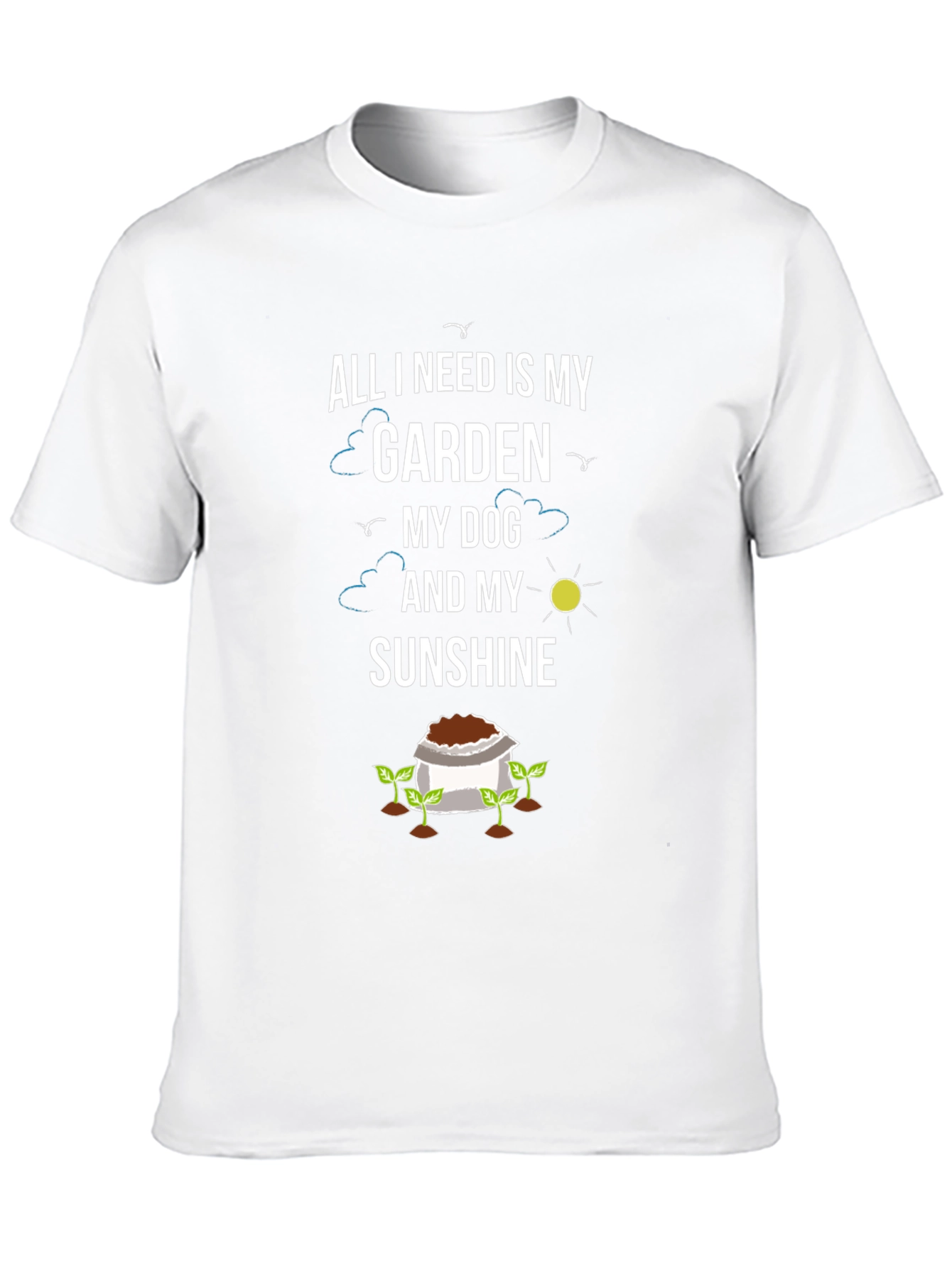 Garden Dog Sunshine T-Shirt - Gardener Gift