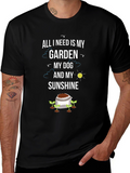 Garden Dog Sunshine T-Shirt - Gardener Gift