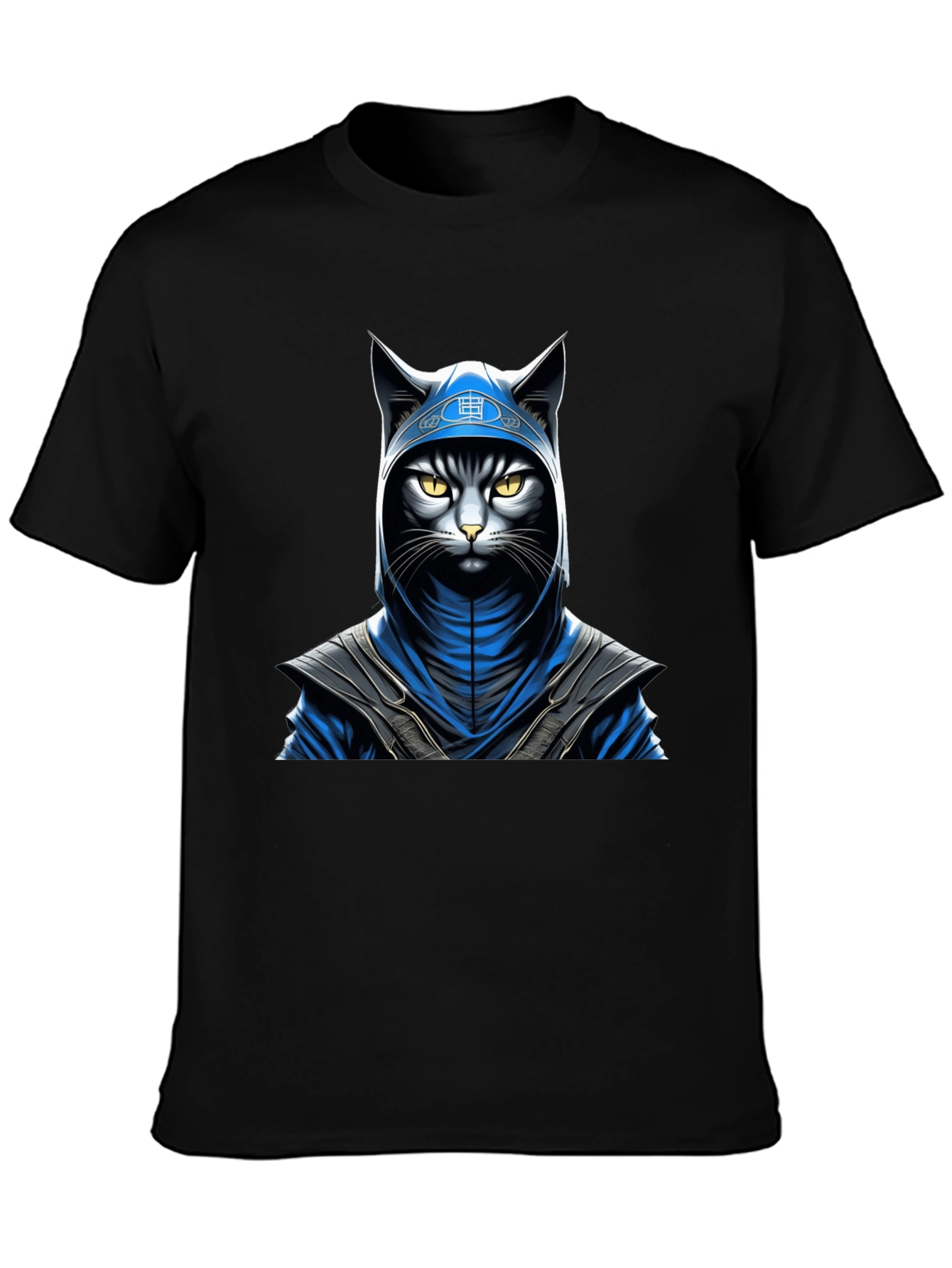 Ninja Cat Graphic T-Shirt - Stealth Style