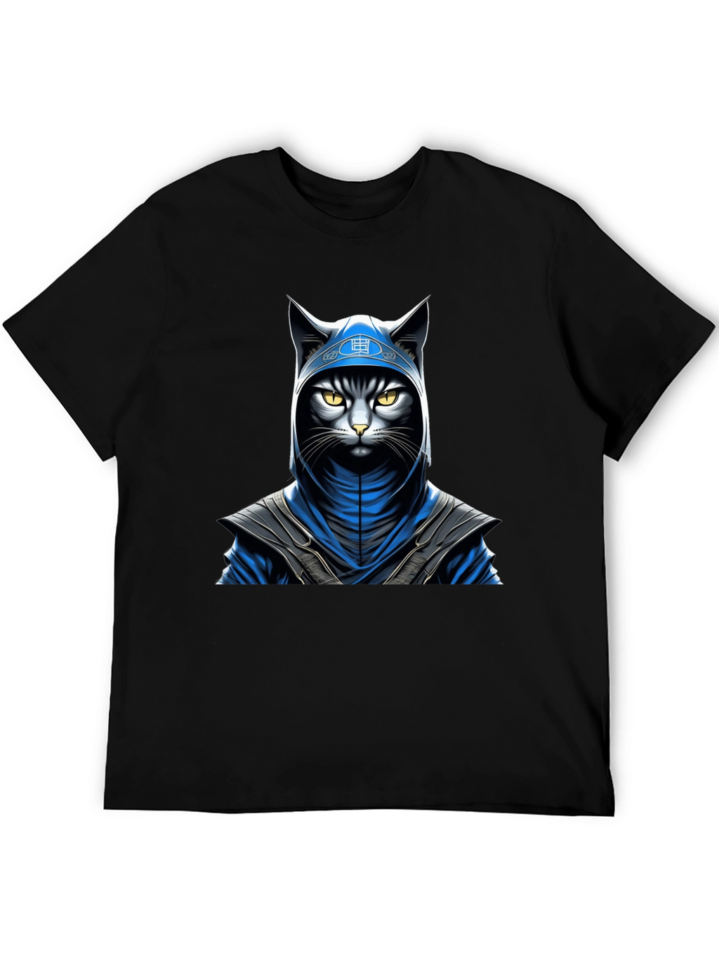 Ninja Cat Graphic T-Shirt - Stealth Style