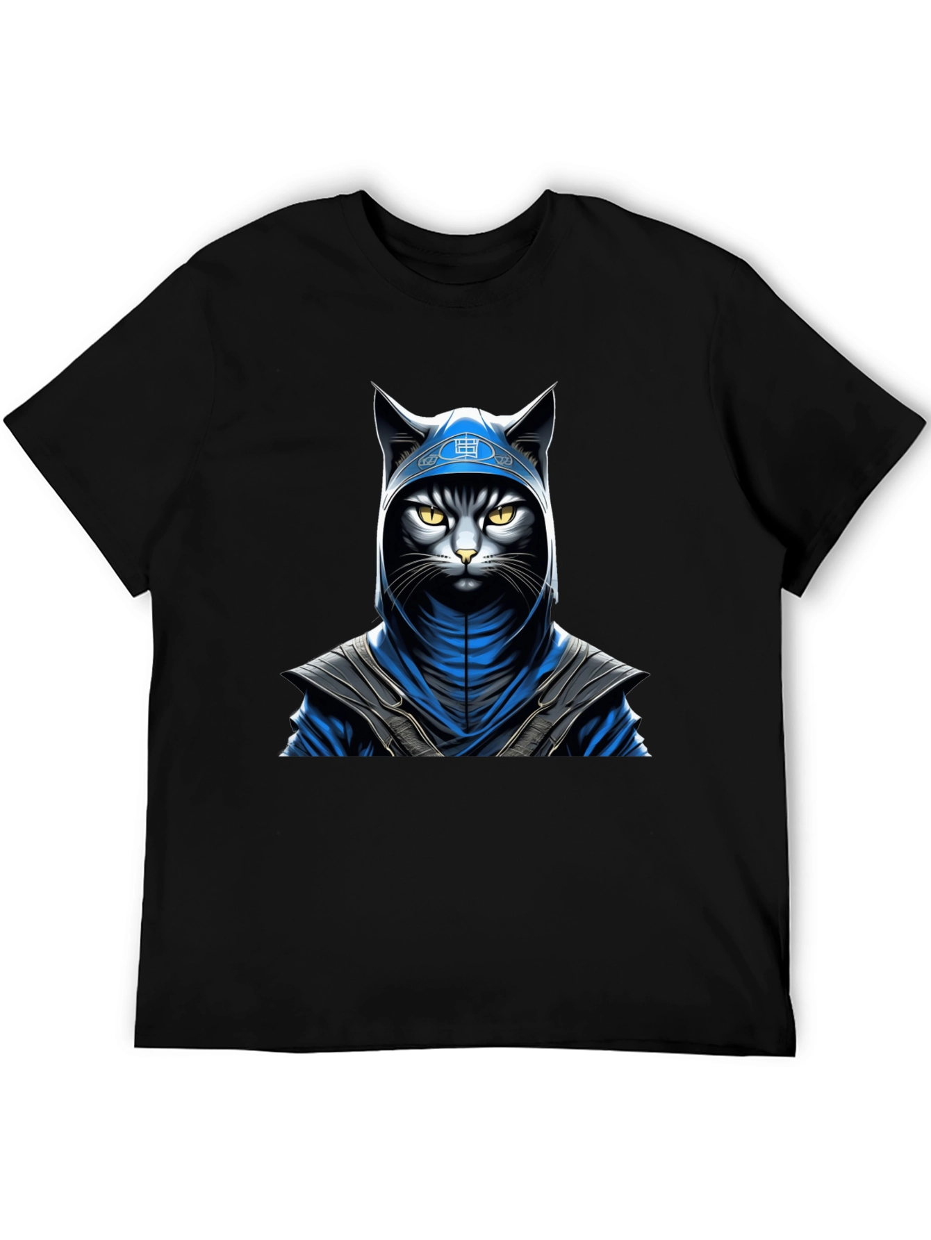 Ninja Cat Graphic T-Shirt - Stealth Style