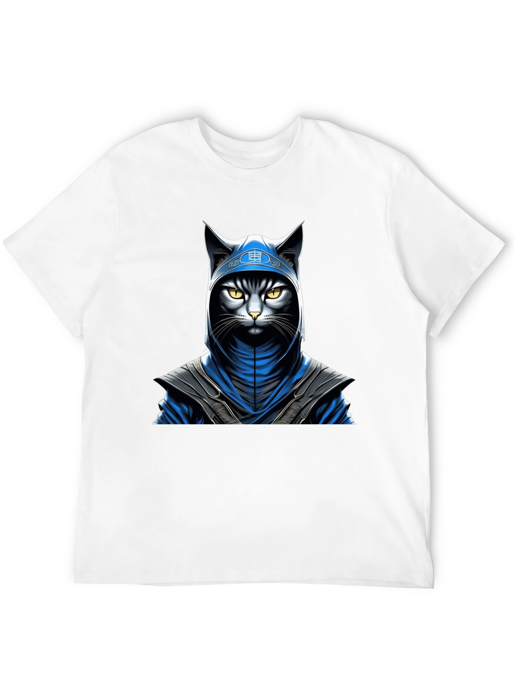Ninja Cat Graphic T-Shirt - Stealth Style