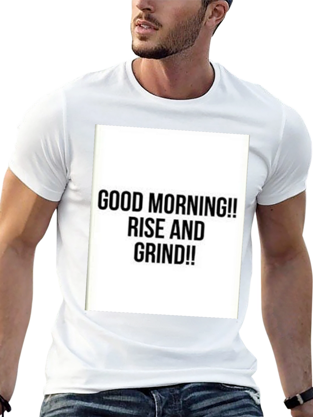 Rise and Grind Graphic Tee - Motivational T-Shirt