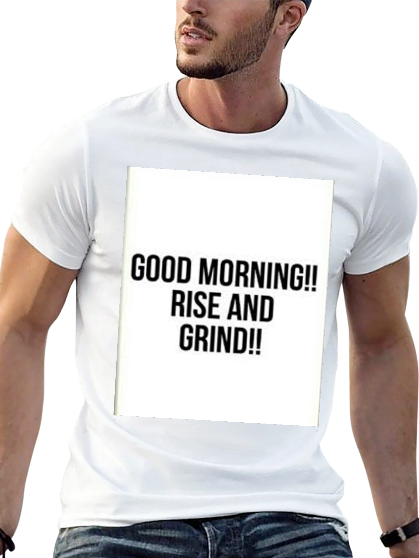 Rise and Grind Graphic Tee - Motivational T-Shirt