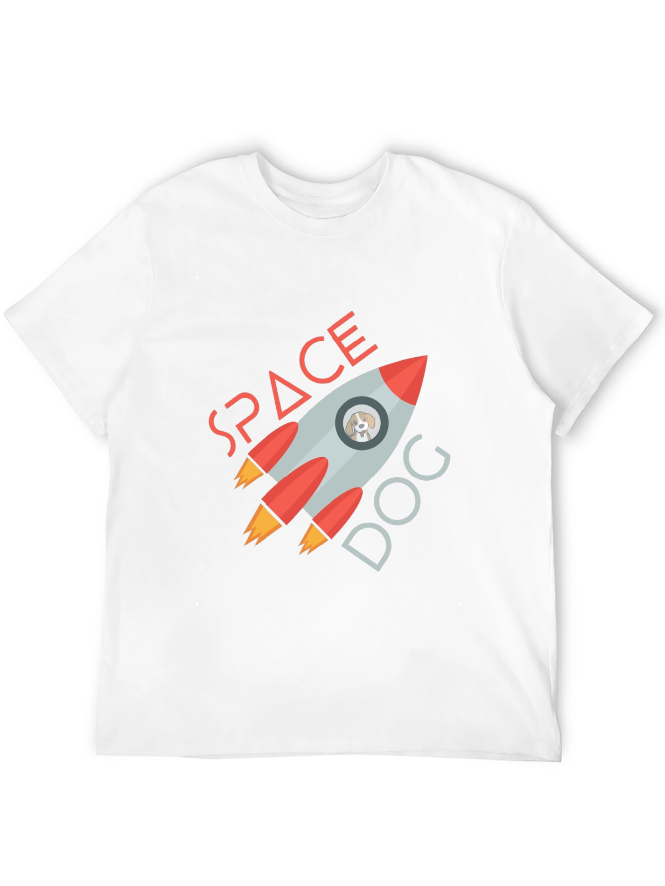 Space Dog T-Shirt - Rocket Adventure