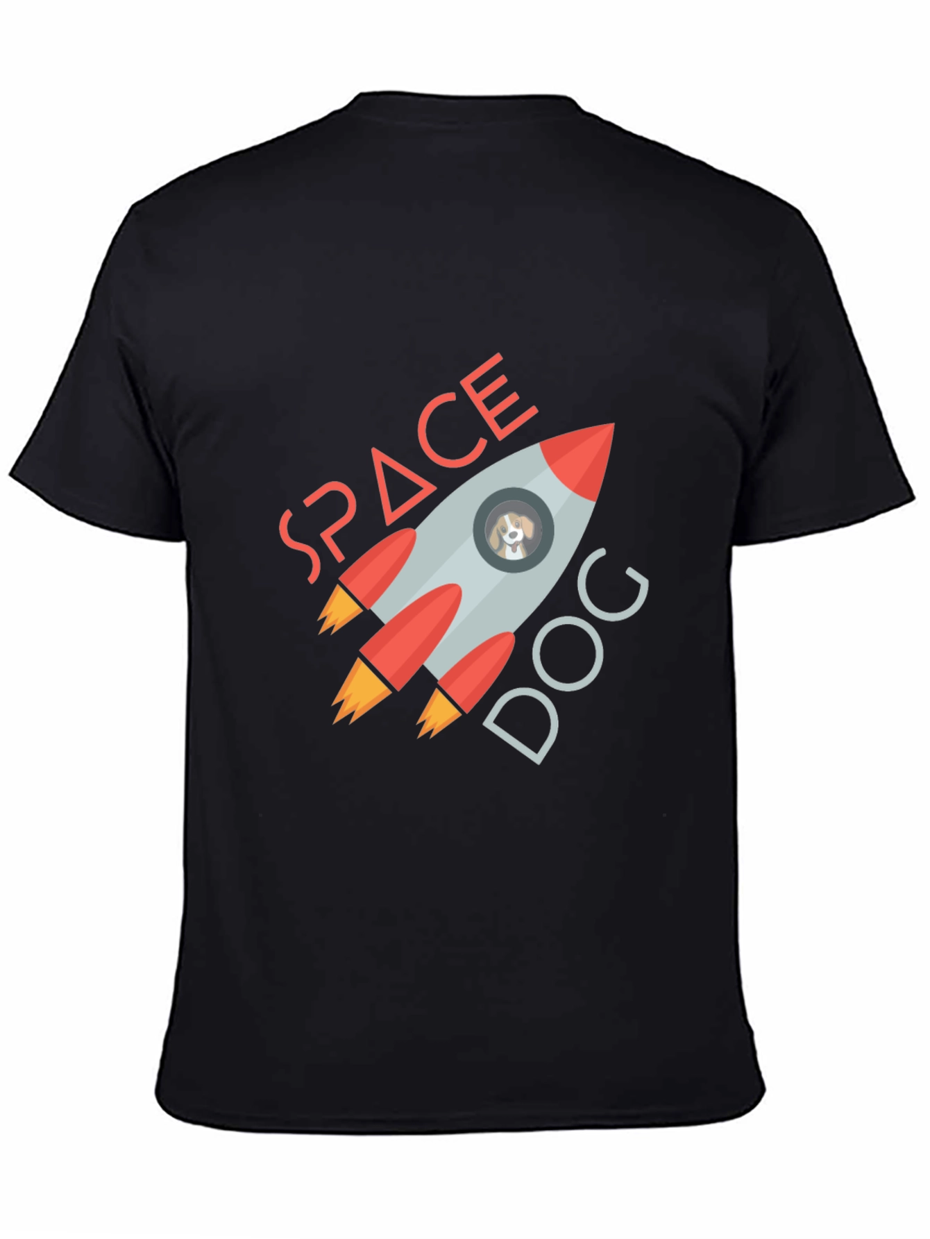 Space Dog T-Shirt - Rocket Adventure
