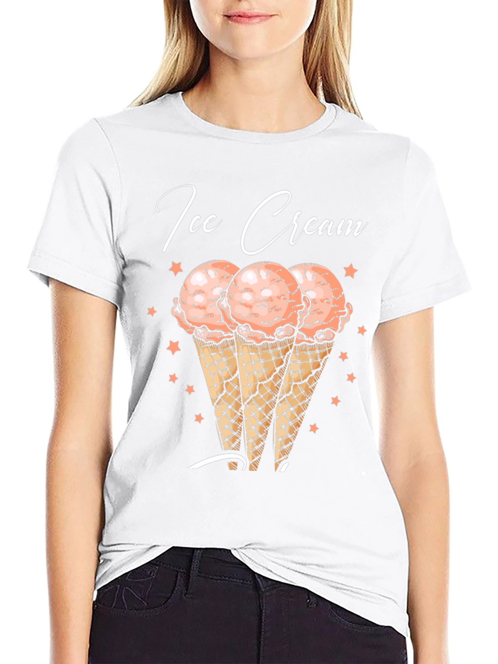 Ice Cream Cone Graphic Tee