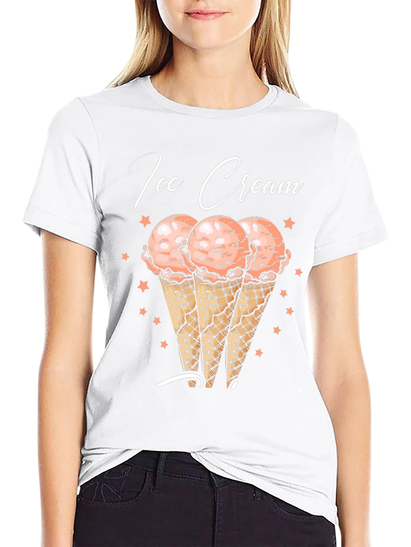 Ice Cream Cone Graphic Tee