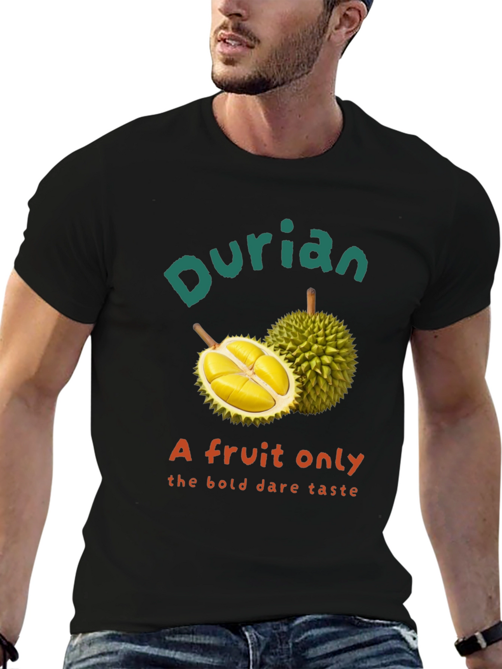 Durian Fruit Novelty Graphic T-Shirt