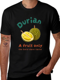 Durian Fruit Novelty Graphic T-Shirt