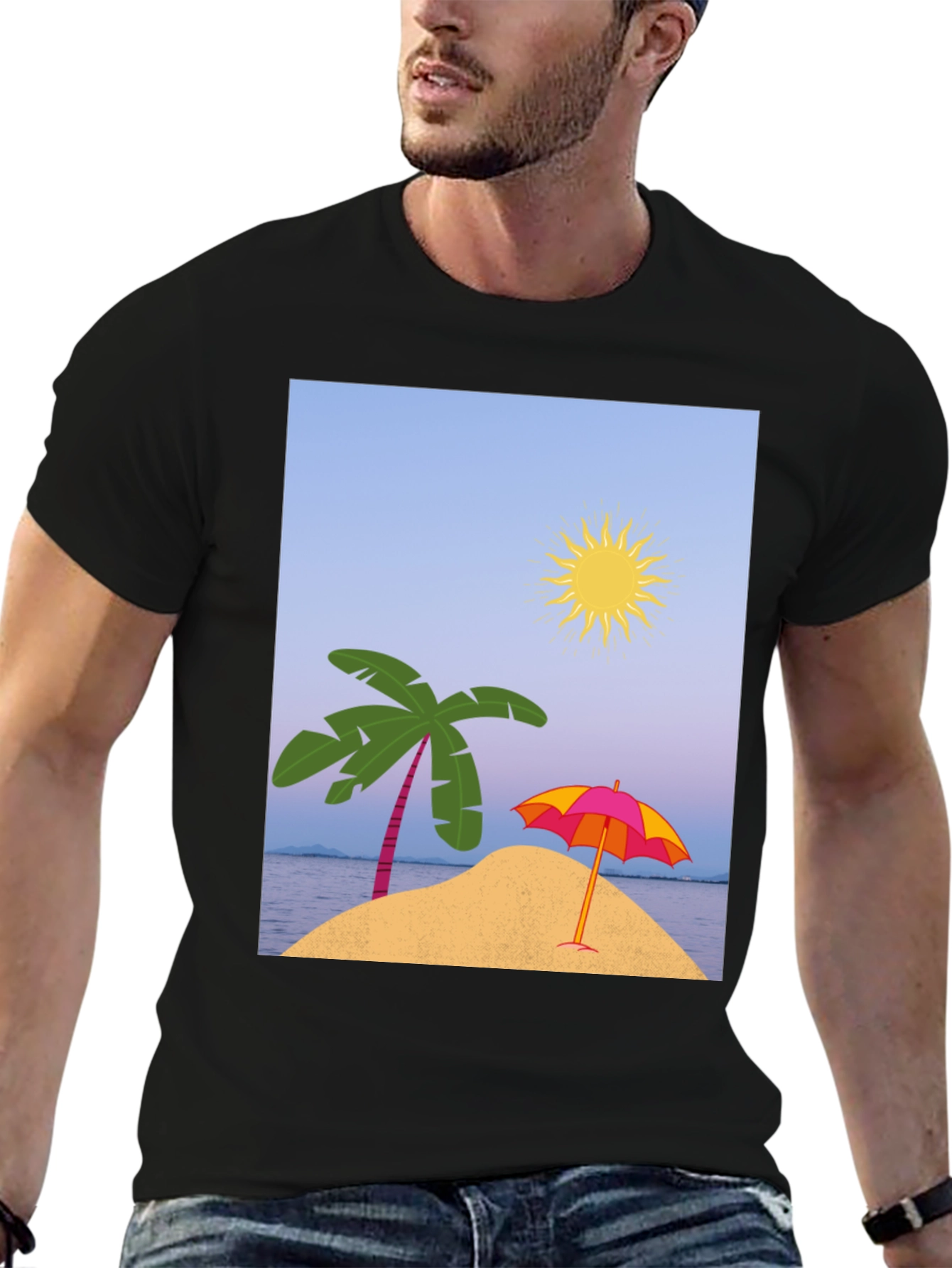 Tropical Island Tee - Beach Vibes