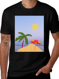 Tropical Island Tee - Beach Vibes