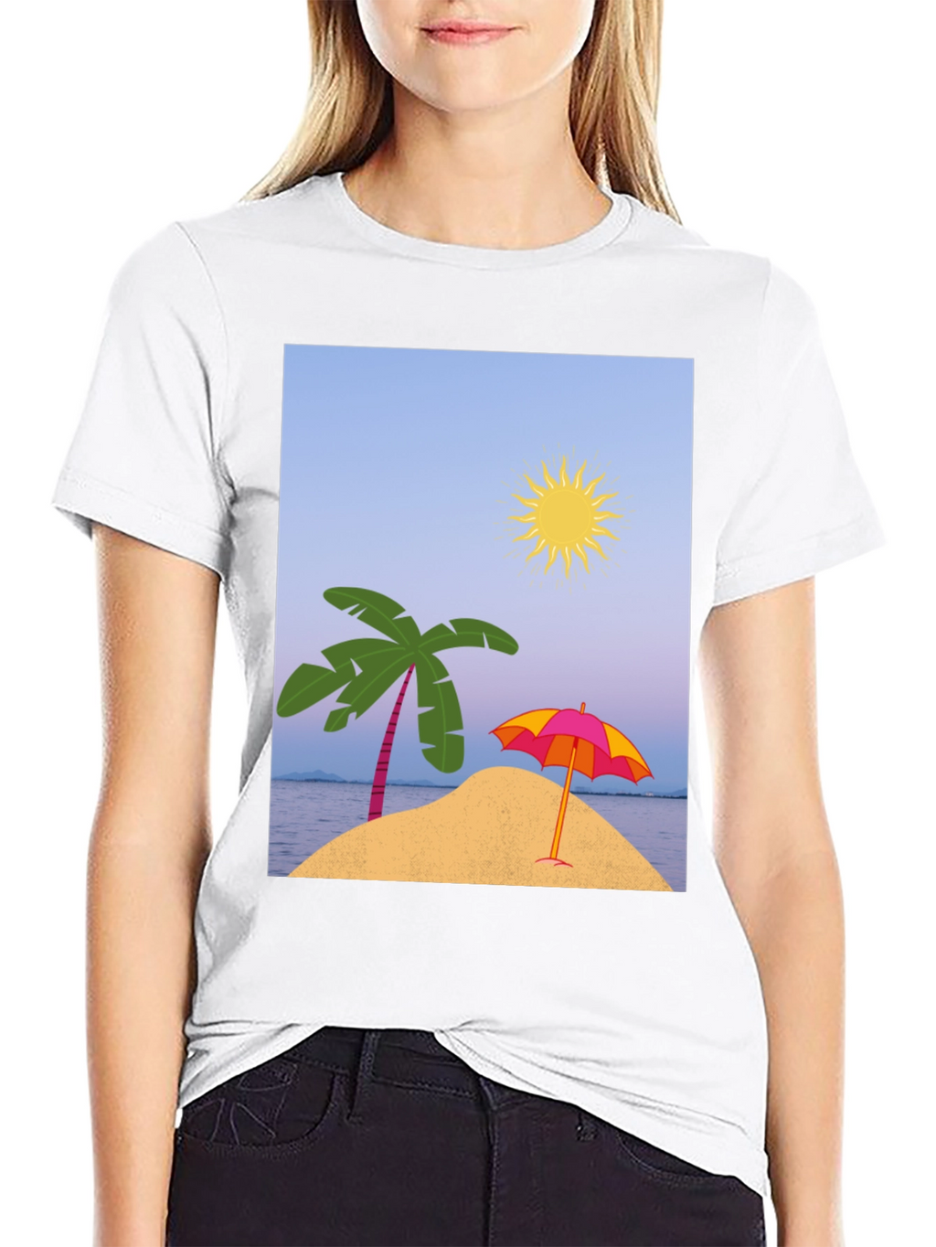 Tropical Island Tee - Beach Vibes