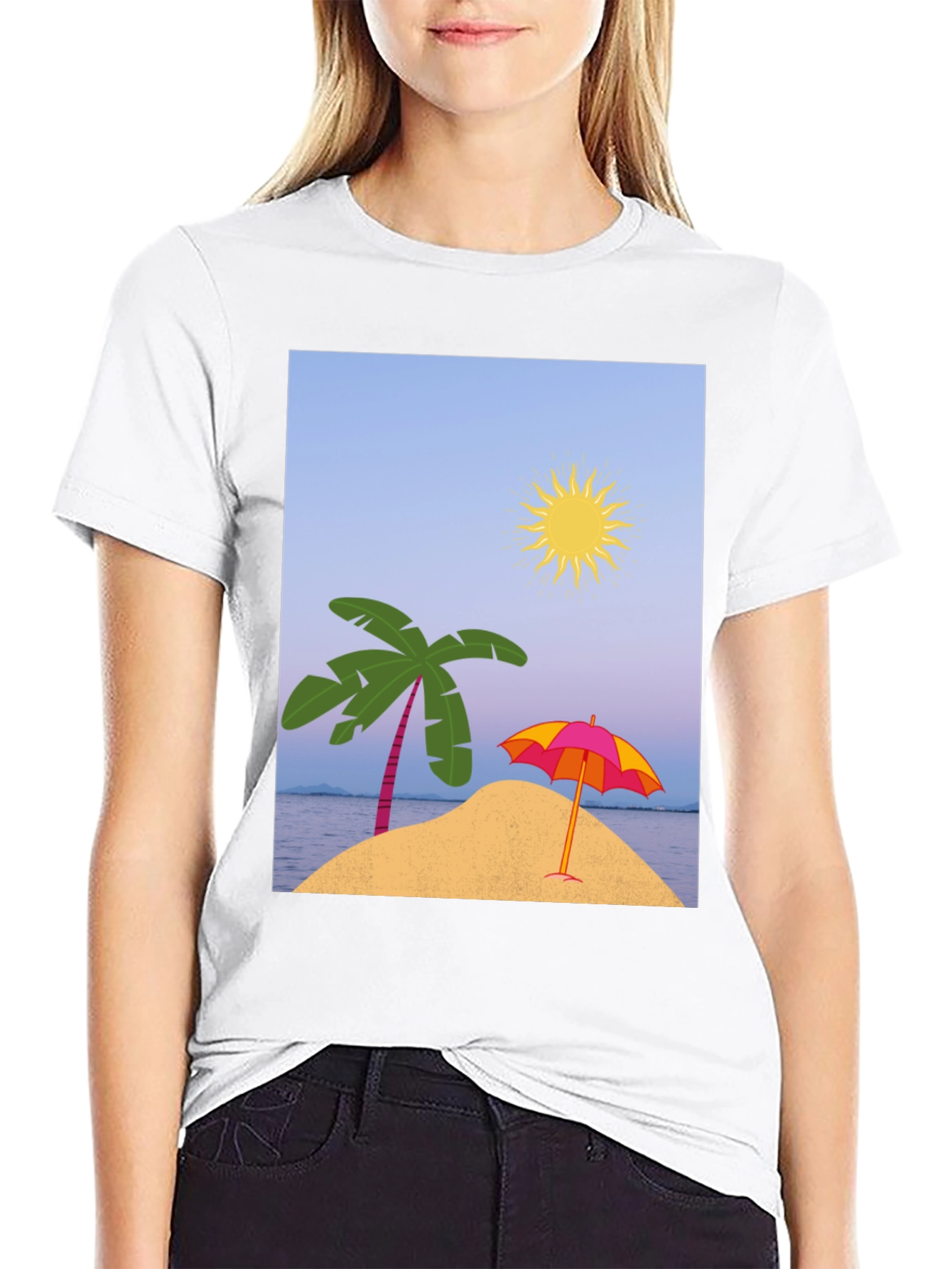 Tropical Island Tee - Beach Vibes