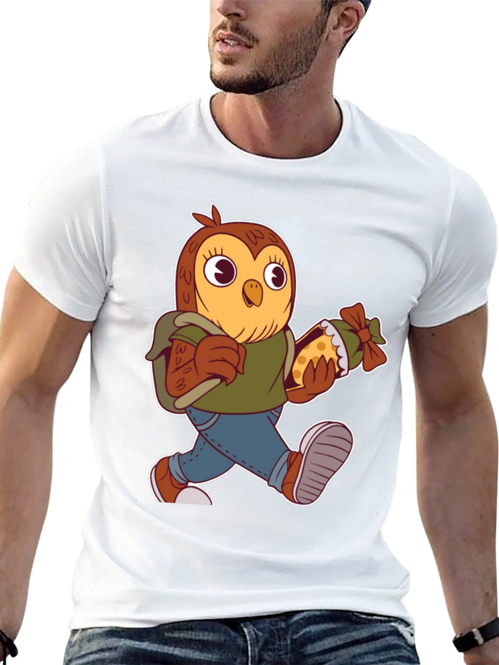 Cartoon Owl T-Shirt