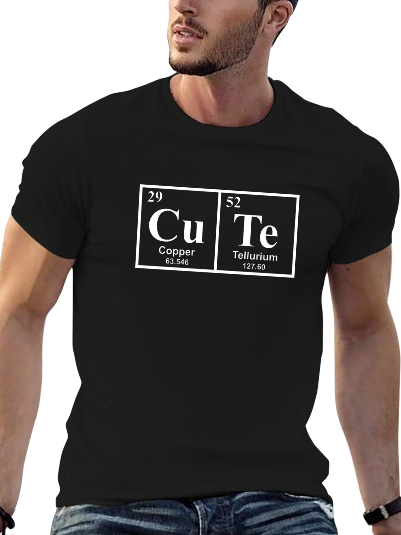 Cute Chemistry T-Shirt - Copper and Tellurium