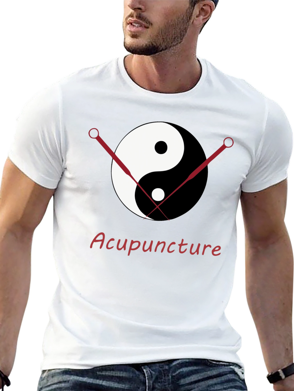 Acupuncture Yin Yang T-Shirt