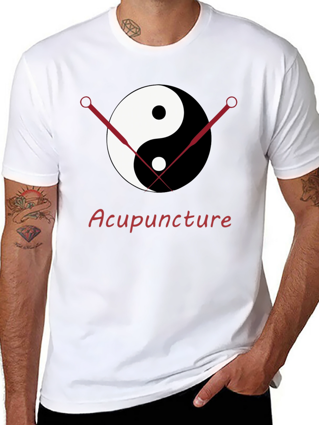 Acupuncture Yin Yang T-Shirt