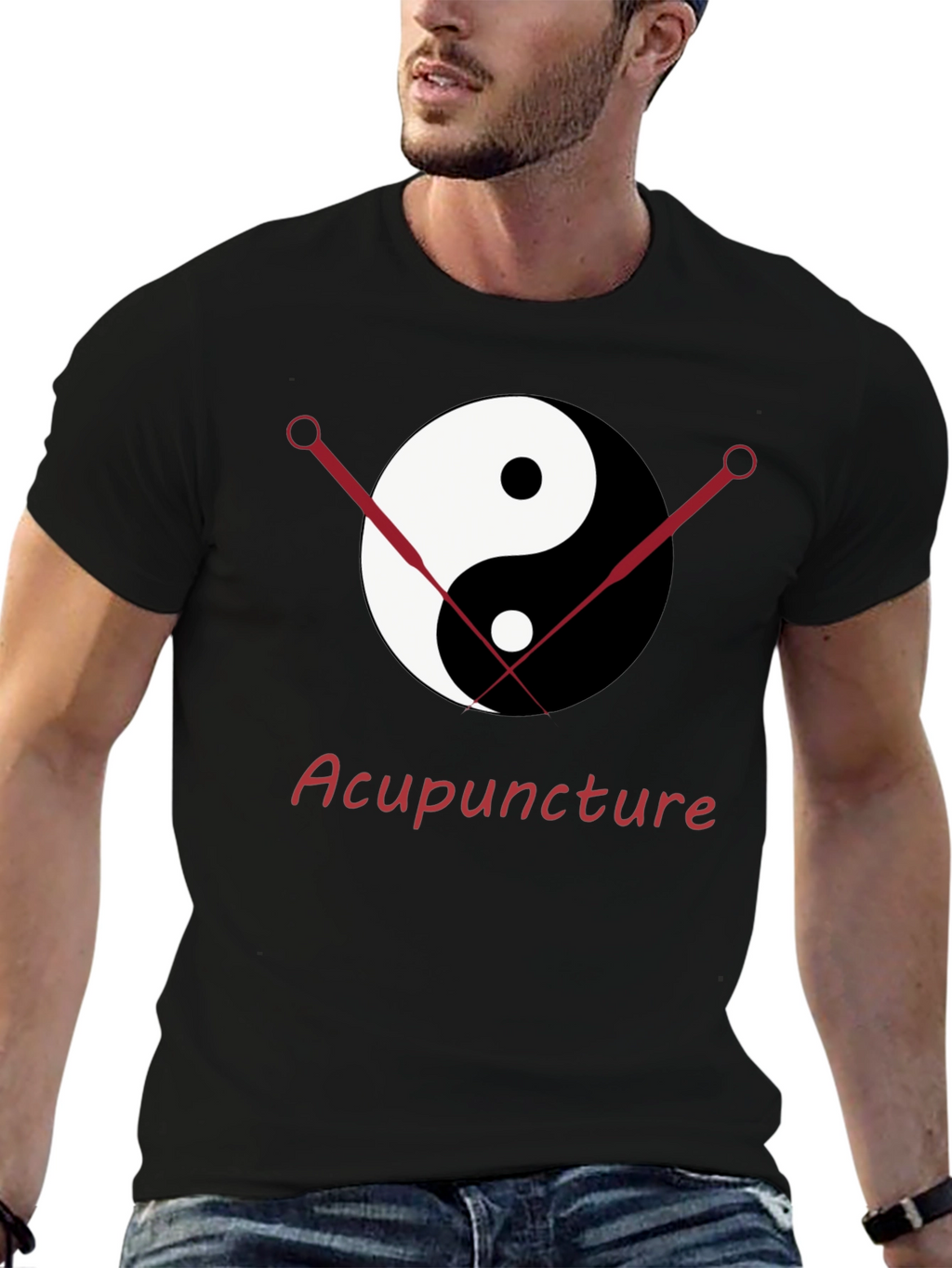 Acupuncture Yin Yang T-Shirt