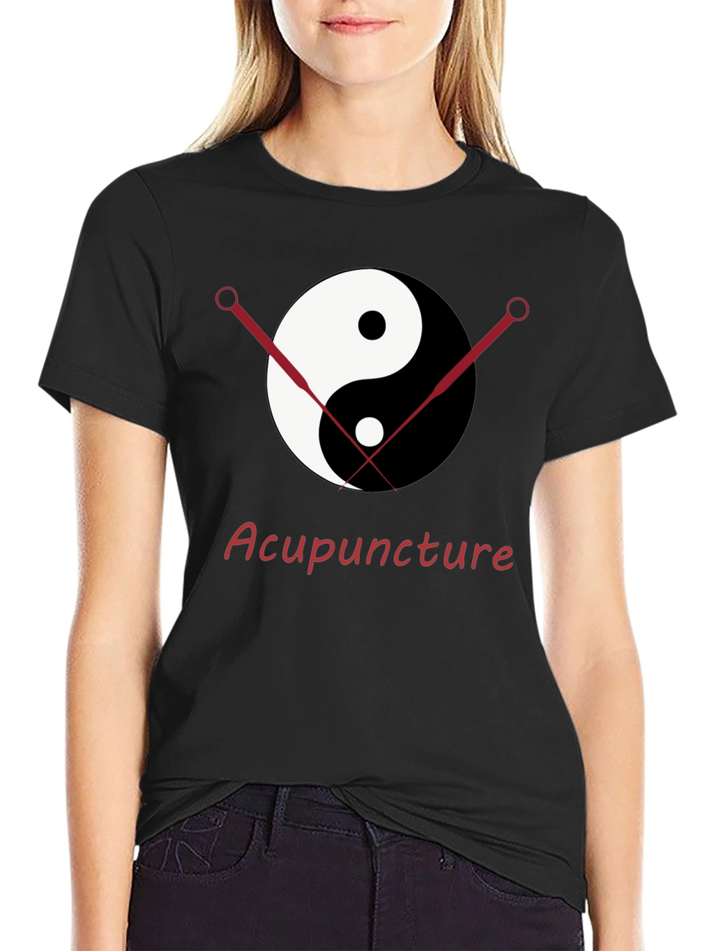 Acupuncture Yin Yang T-Shirt