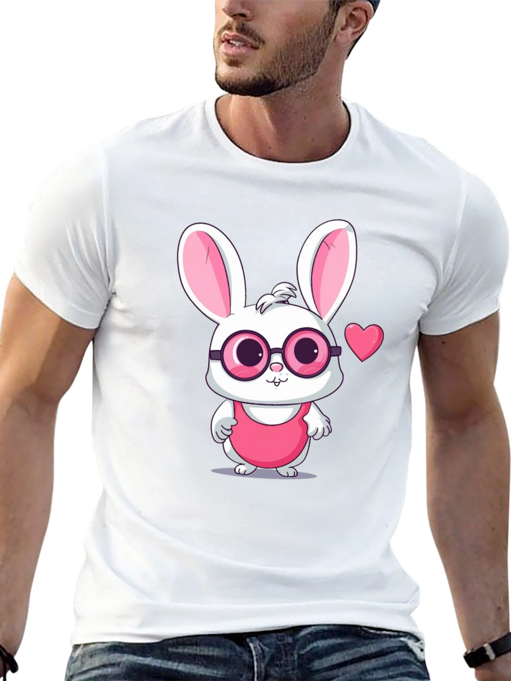 Cute Bunny T-Shirt - Adorable Easter Gift