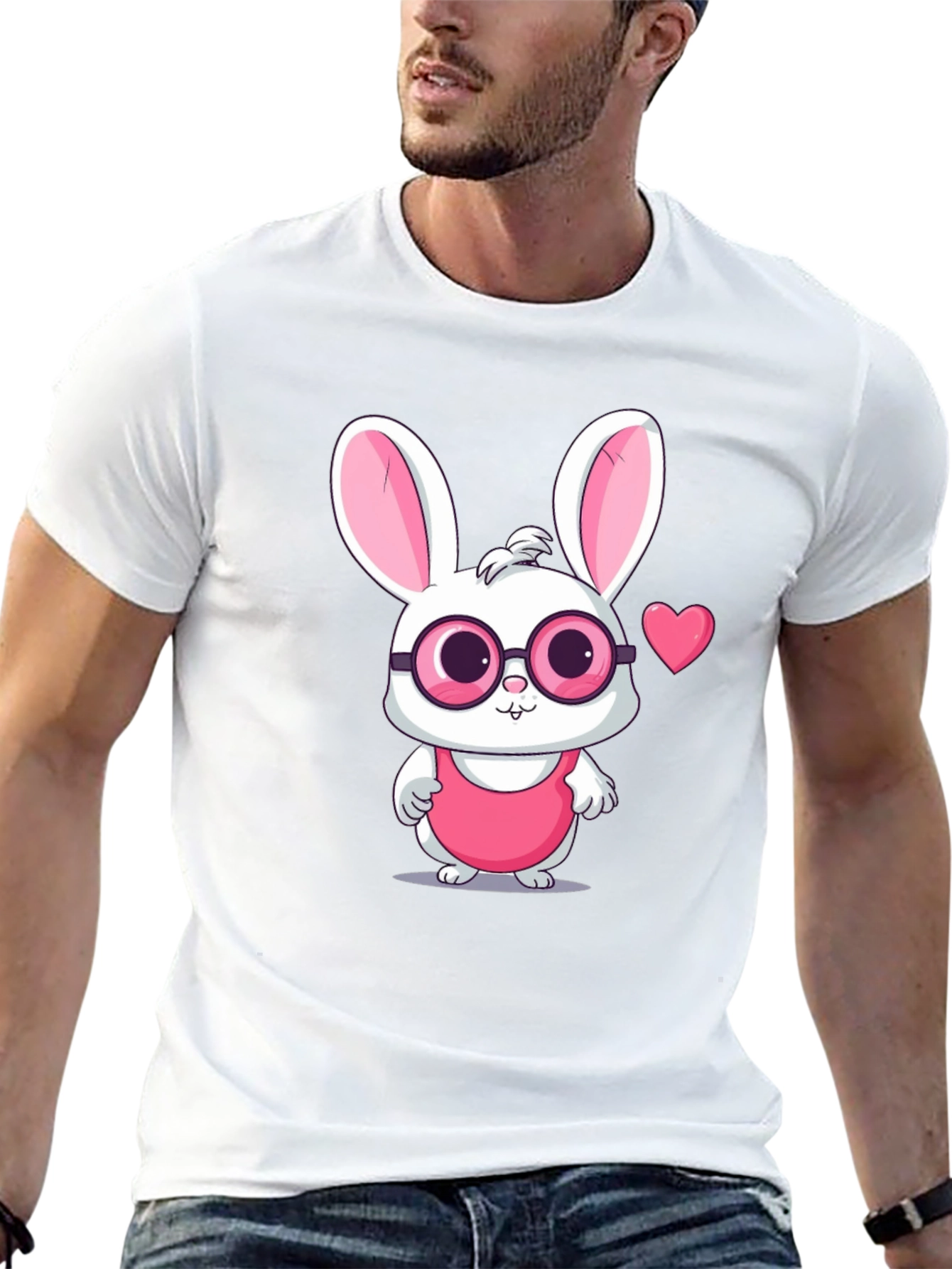 Cute Bunny T-Shirt - Adorable Easter Gift