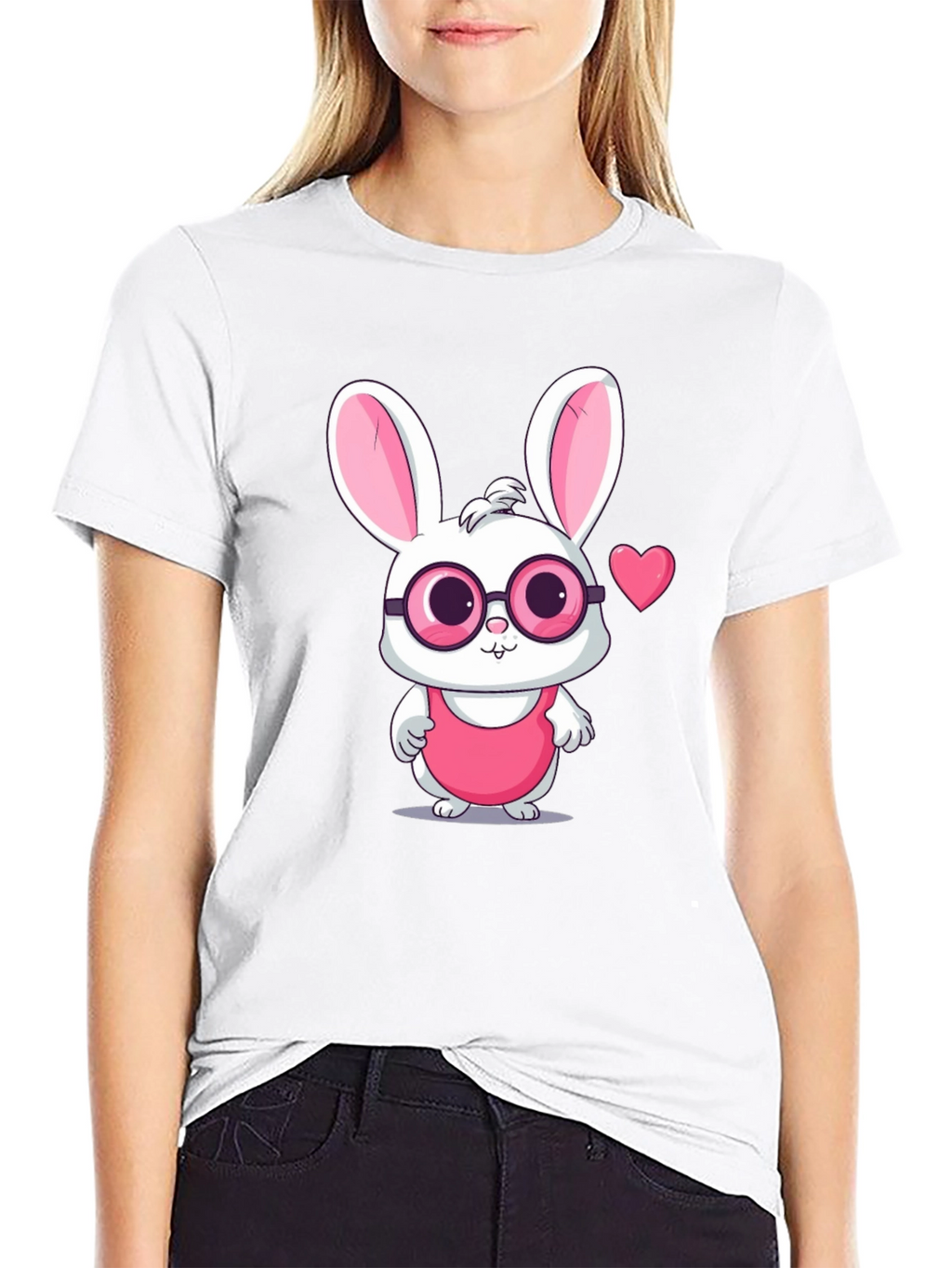 Cute Bunny T-Shirt - Adorable Easter Gift
