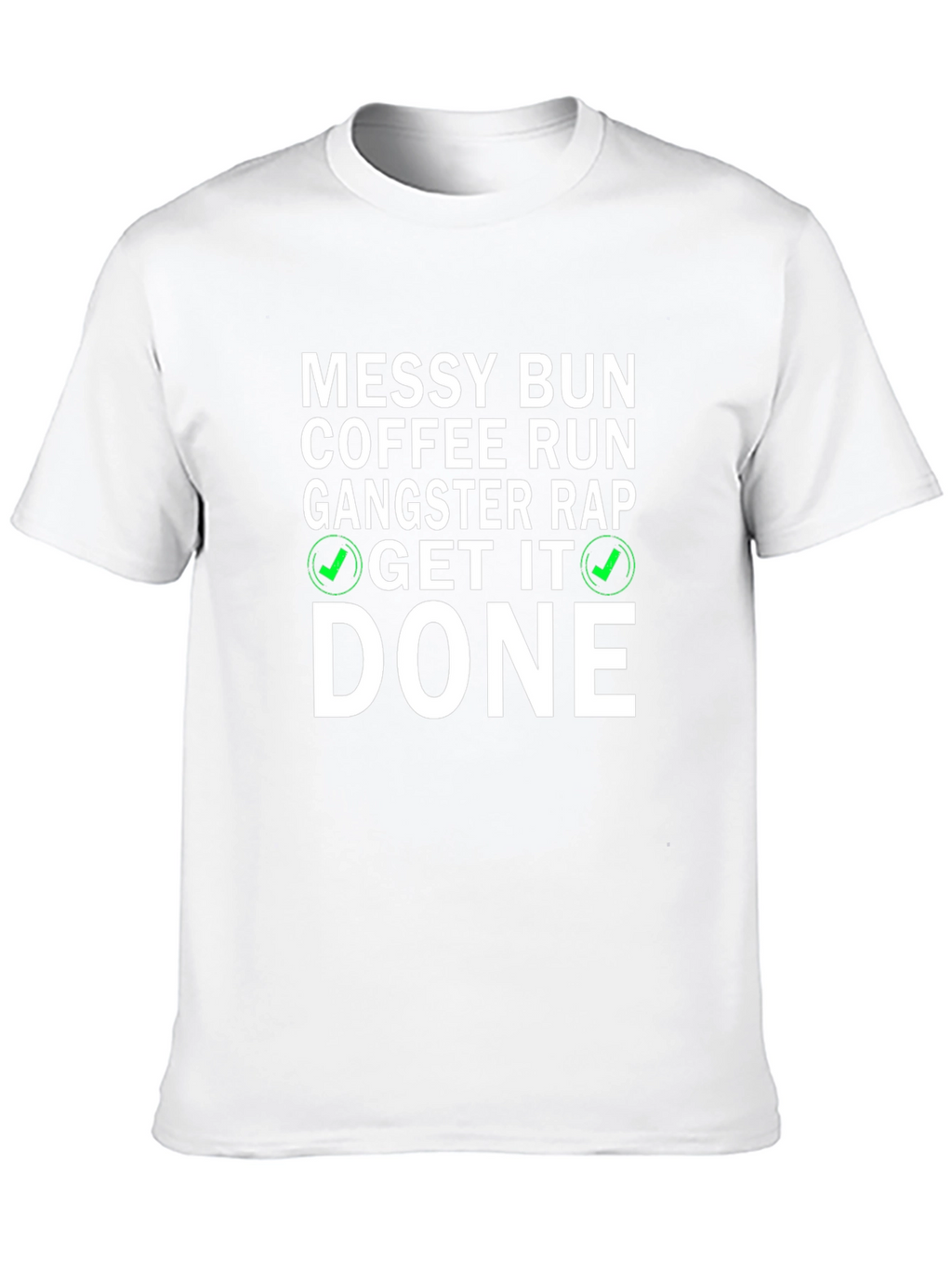 Messy Bun Coffee Run Graphic Tee