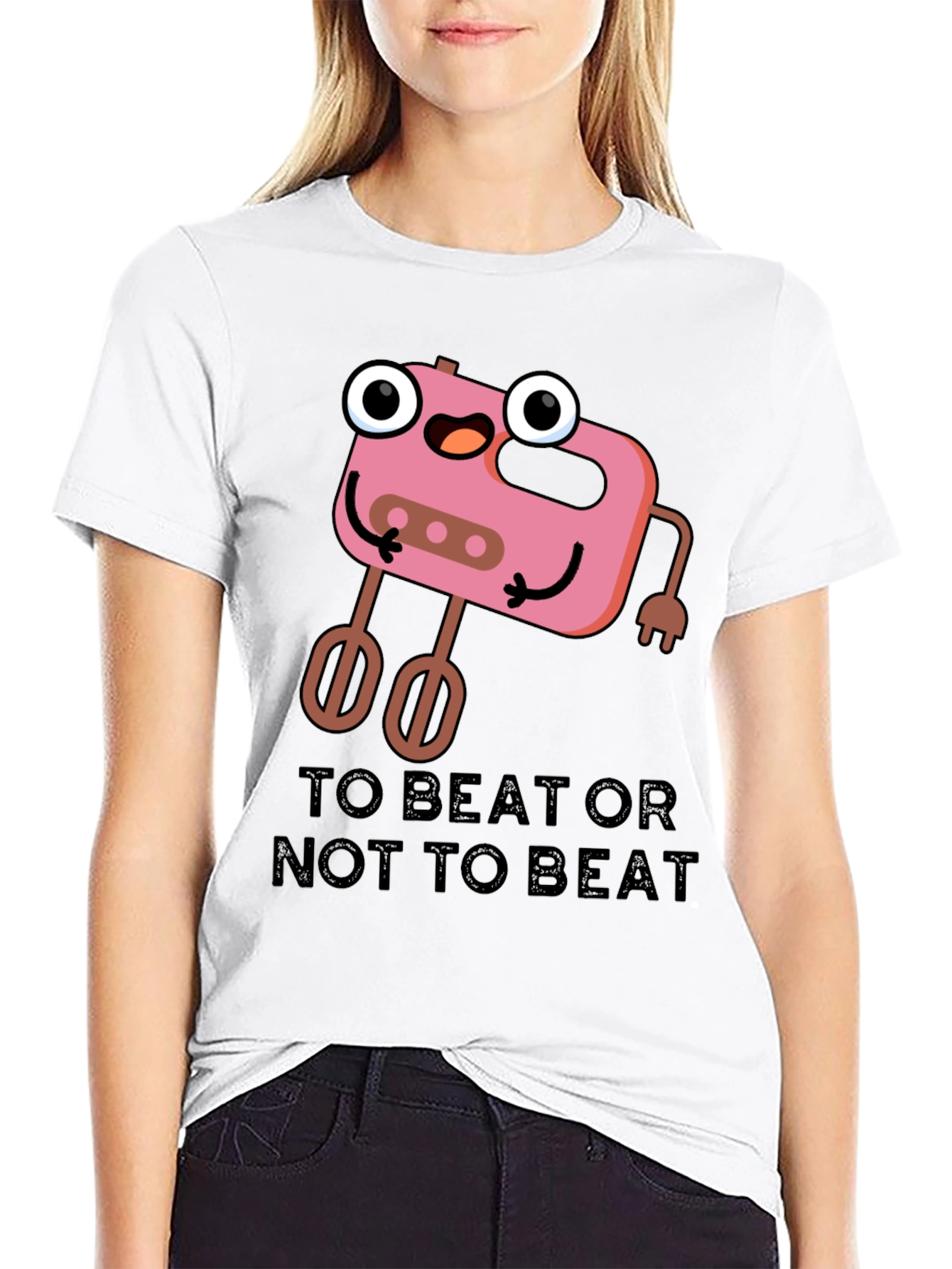 Funny Mixer T-Shirt - To Beat or Not to Beat
