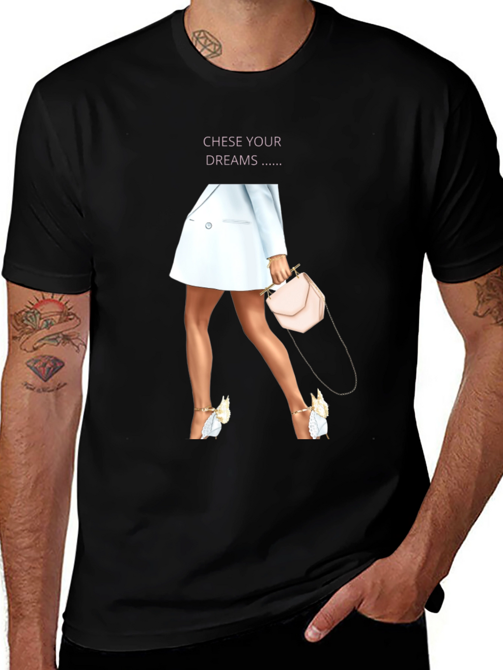 Dream Chaser Graphic Tee - Stylish Fashion T-Shirt