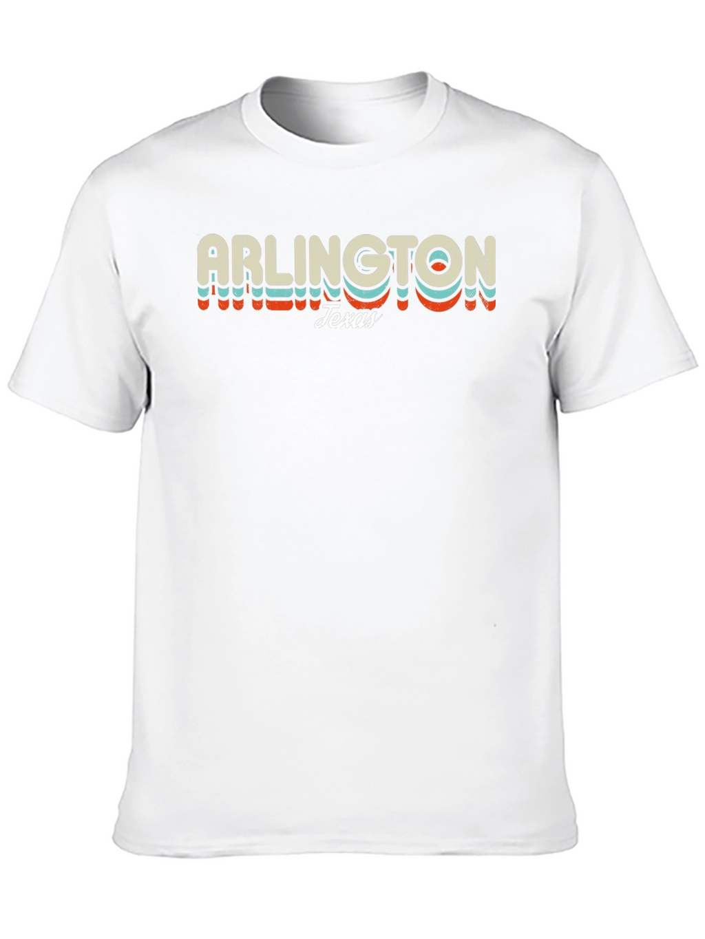 Arlington Texas Retro Style Graphic T-Shirt