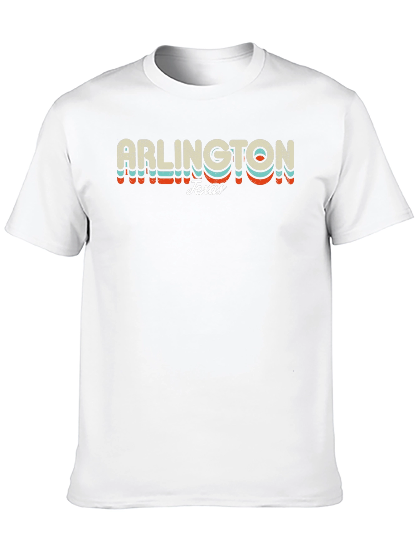 Arlington Texas Retro Style Graphic T-Shirt
