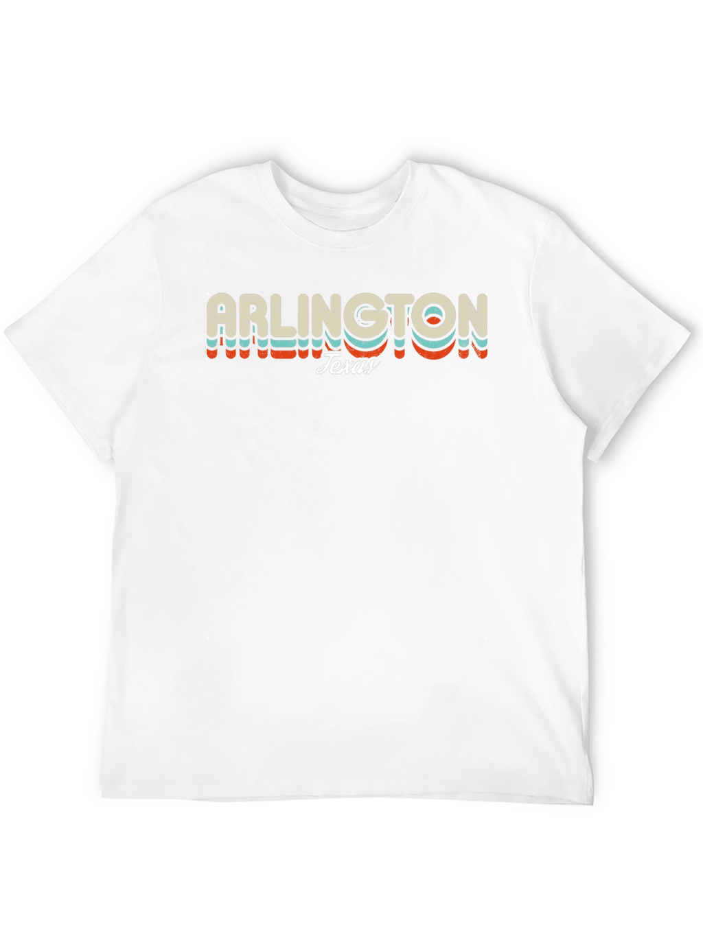 Arlington Texas Retro Style Graphic T-Shirt