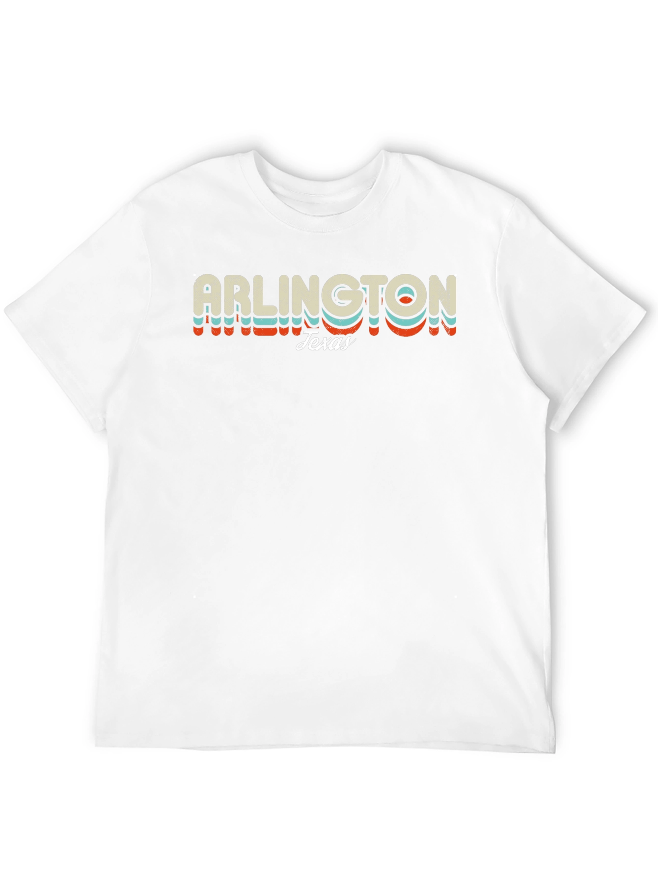 Arlington Texas Retro Style Graphic T-Shirt