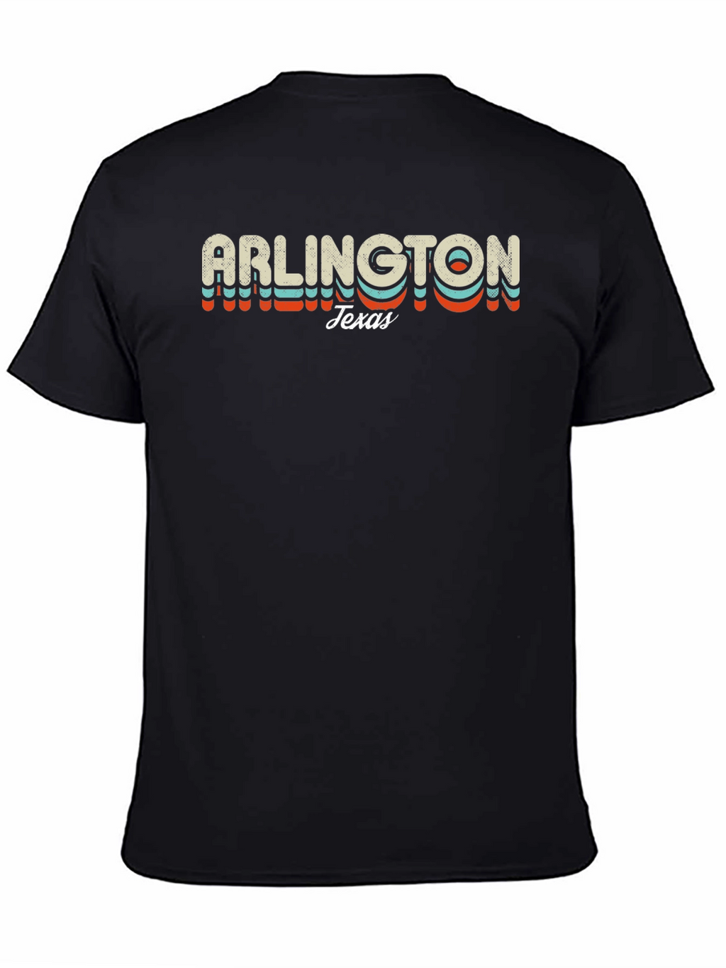 Arlington Texas Retro Style Graphic T-Shirt
