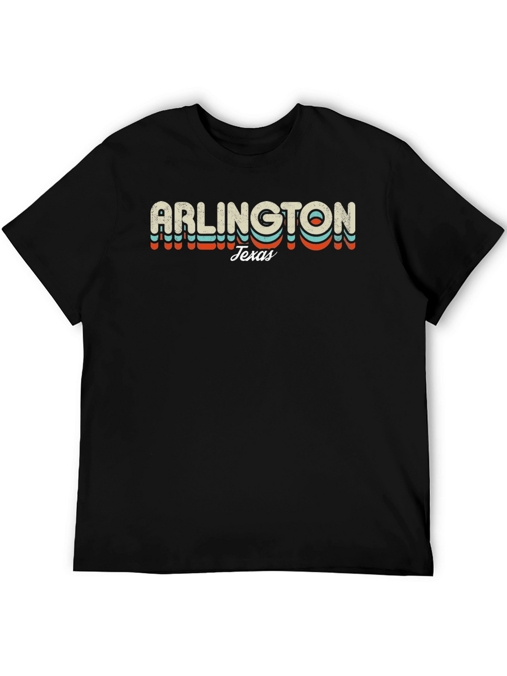 Arlington Texas Retro Style Graphic T-Shirt