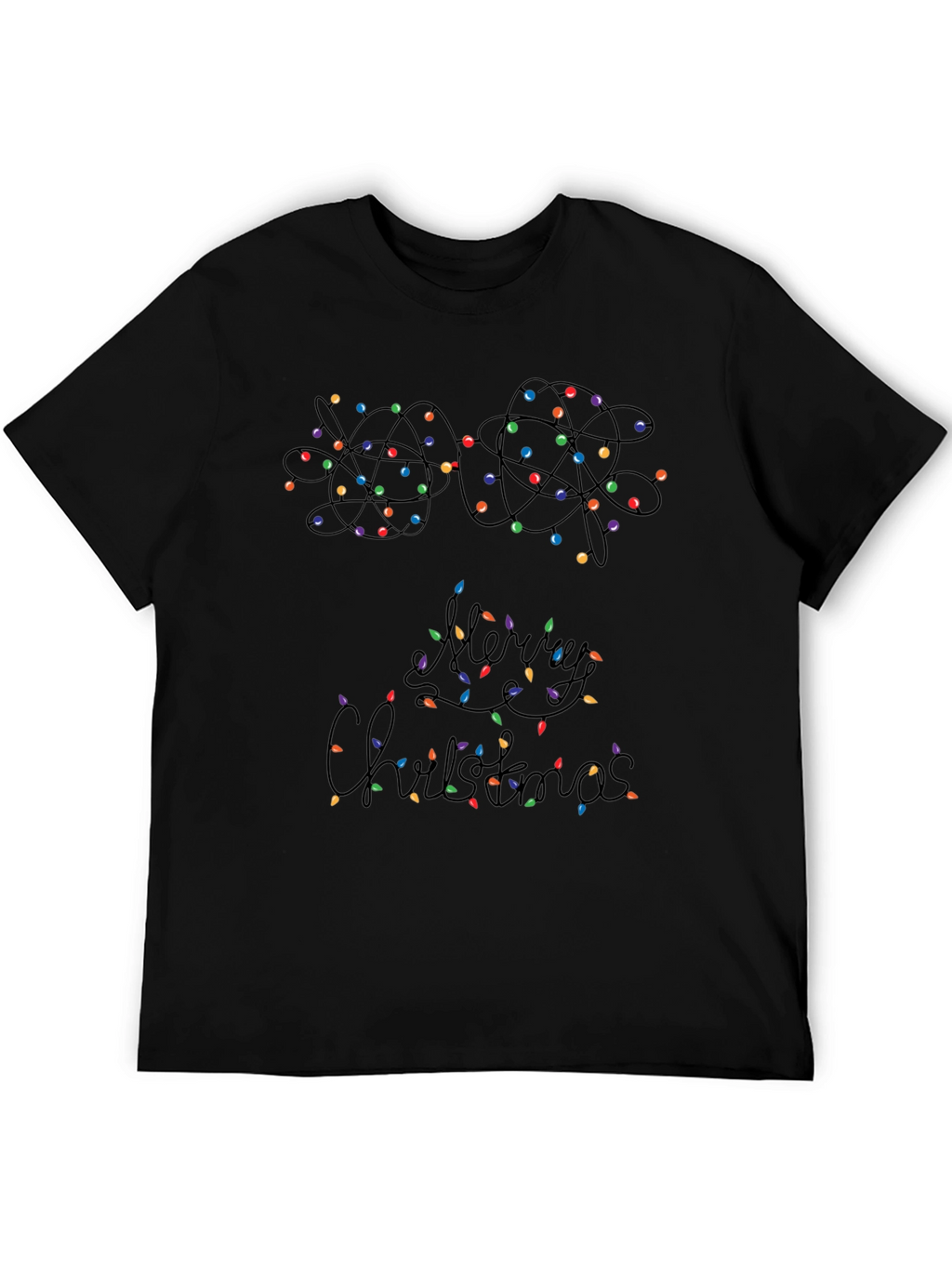 Merry Christmas Lights T-Shirt