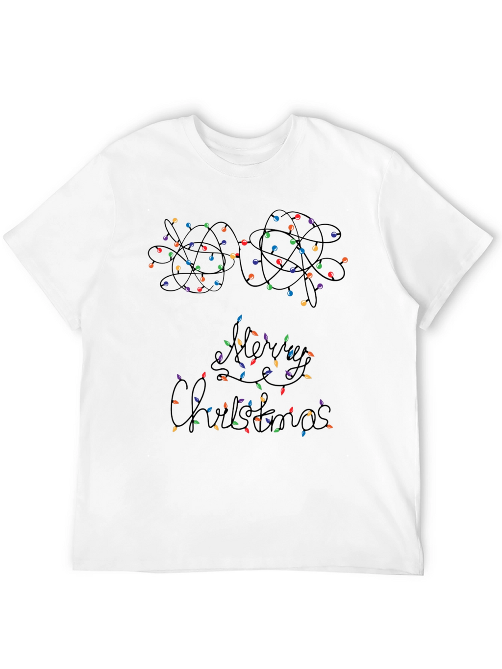Merry Christmas Lights T-Shirt