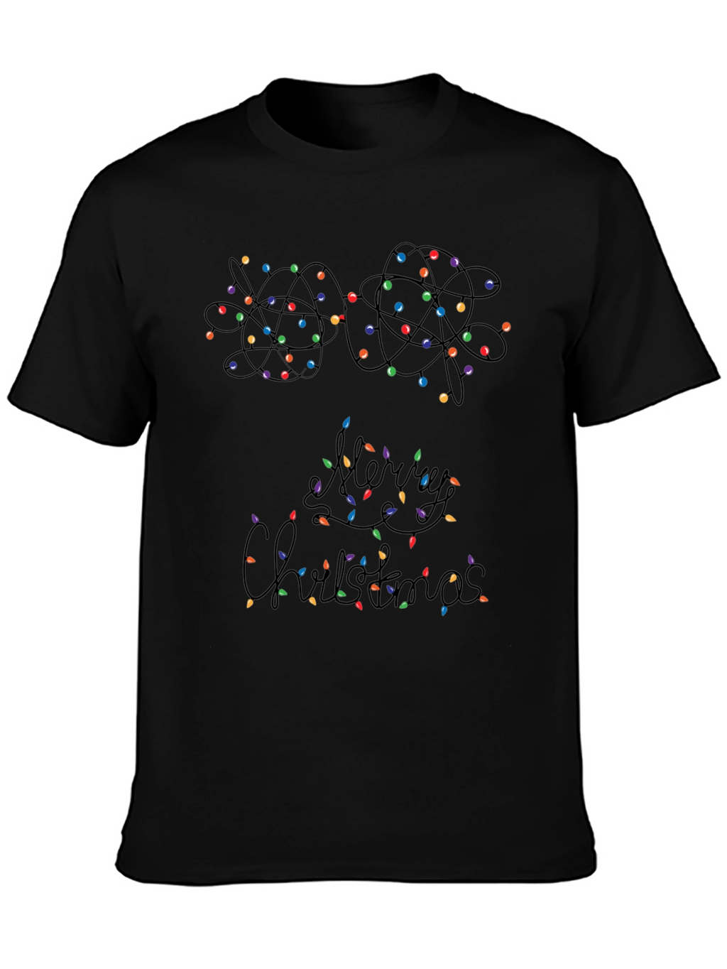 Merry Christmas Lights T-Shirt